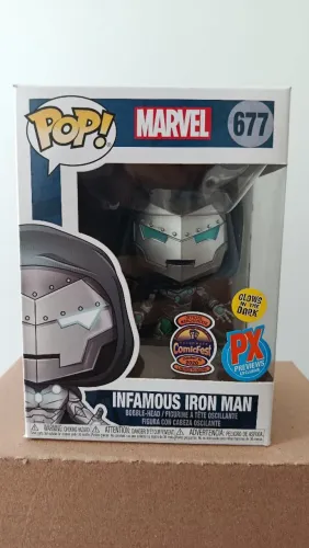 Funko Pop! Inflamous Iron Man (LA Comic Con 2020/Pix Previews Exclusive)