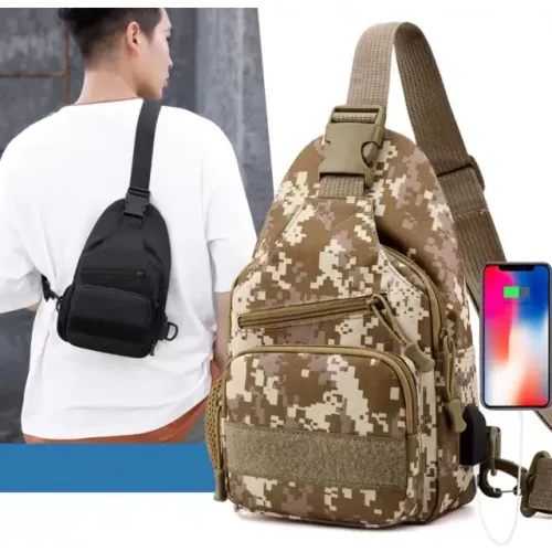 Mini Mochila Pochete Transversal Esportiva - R$ 64,99