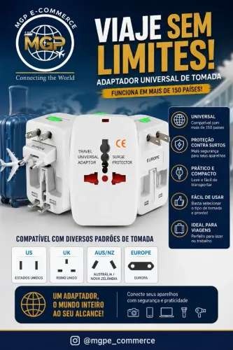 Adaptador Universal + 150 paises