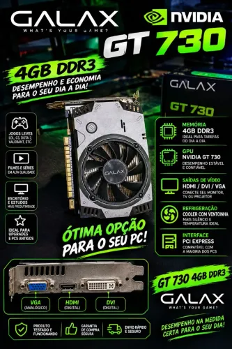 GT 730 4GB DDR3.