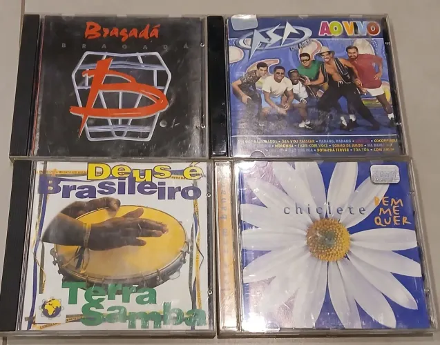 CD'S 4 unidades