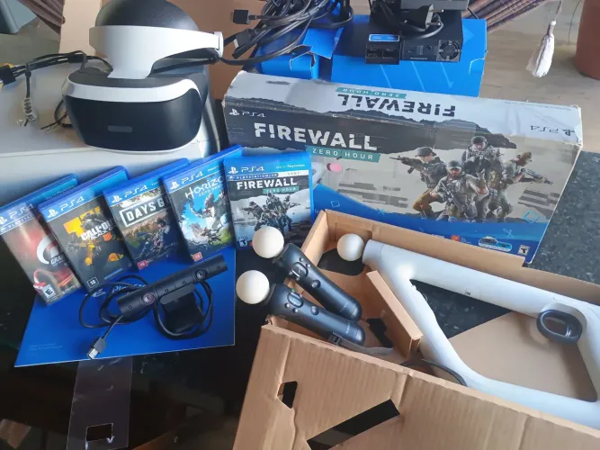 Playstation VR PS4 Troco Tudo isso por placa de vídeo