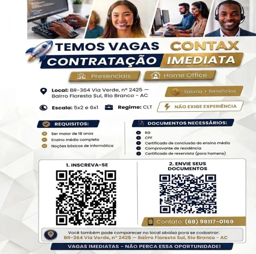 Vagas de emprego Contax