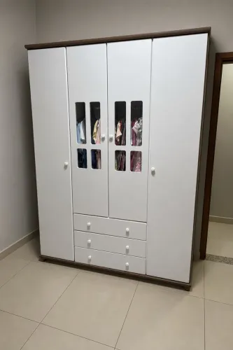 Guarda Roupa e Cômoda Infantil