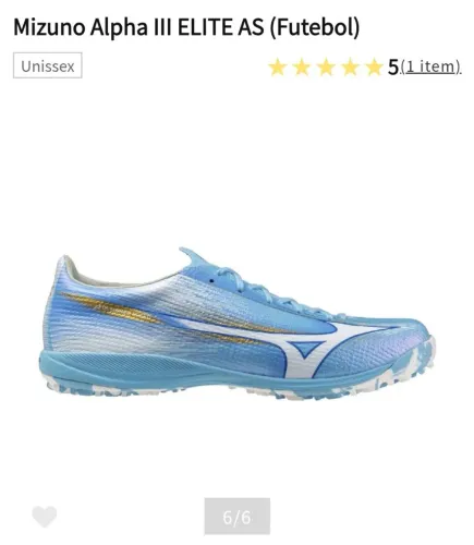 Chuteira Mizuno Alpha III Elite Society