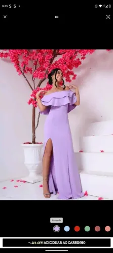 Vestido de festa 