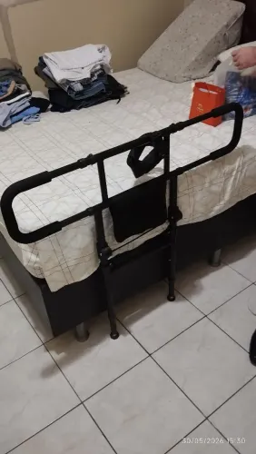 Barra de apoio grade rebatível cama