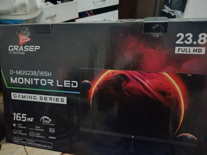 Monitor Gamer Grasp 165Hz (COM DEFEITO, LEIA O ANÚNCIO)