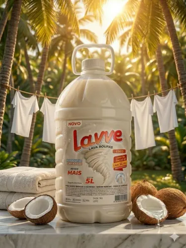 Sabão lava roupas LAVVE - CÔCO/ORIGINAL