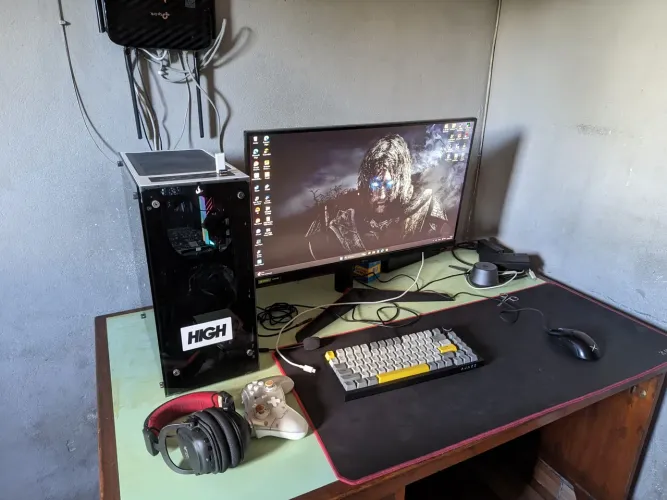 PC Gamer Ryzen 5 + Monitor LG 144Hz 27"