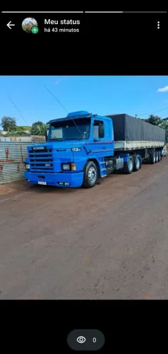 Scania 113 engratado uma ls guerra