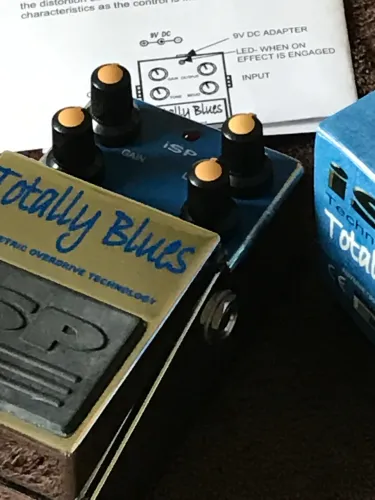 Pedal ISP Tottaly Blues Overdrive Boost NOVO CX/ Manual ñ Boss, Fender, Marshall 