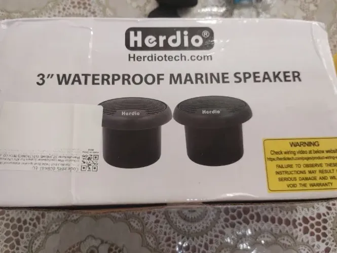 3 WATERPROOF MARINE SPEAKER