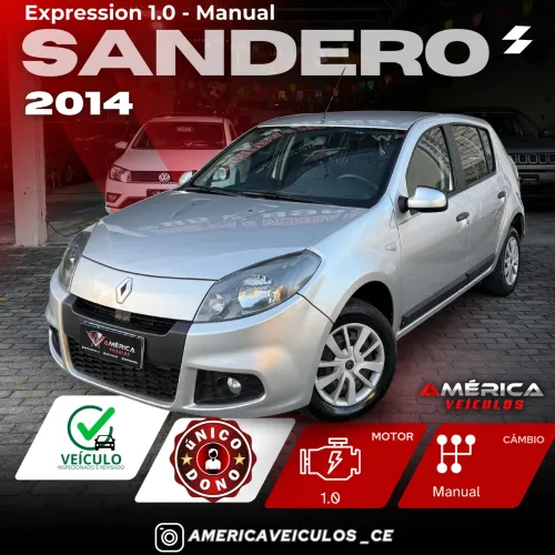 Renault Sandero Expression Hi-flex 1.0 16V 5P 2014