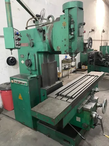 Fresadora Universal Rigiva ( italiana)-  grande oportunidade Mesa 1200x400x400 mm 