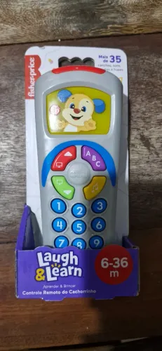 Controle infantil bebe Fisher Price Azul