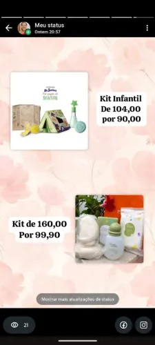 Promoção Natura e Boticário 