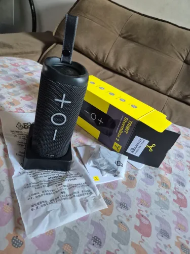 Caixa de som TRIBIT STORMBOX 2 (NOVO) 34 W Bt 5.3 Ipx7 Preto