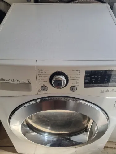 Máquina de lava e seca lg 10 kilos