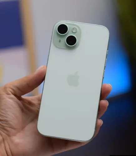 Celular iPhone 15 128GB VERDE 87% -- Loja física com Garantia e Procedência 