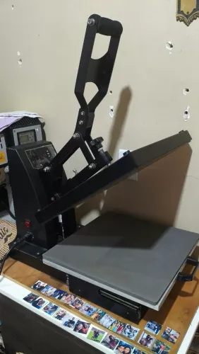 Prensa plana Forturia 38x38