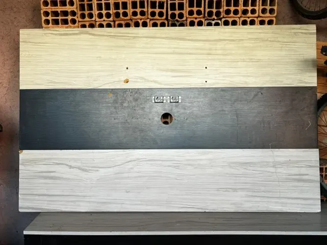 Rack com painel