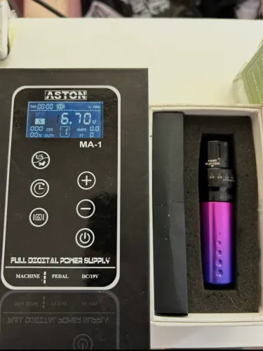 Máquina de tatuagem mast flip pen M829