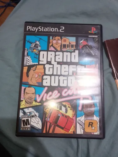 GTA Vice city PS2 completo com mapa e manual