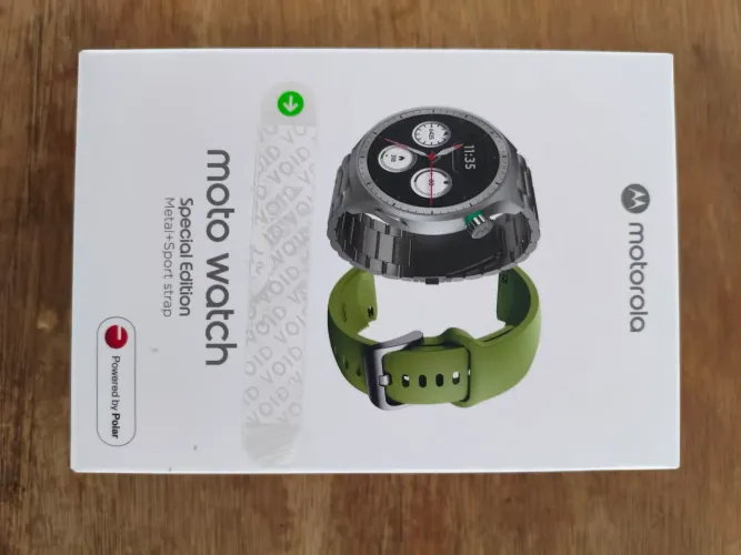 Moto watch by polar