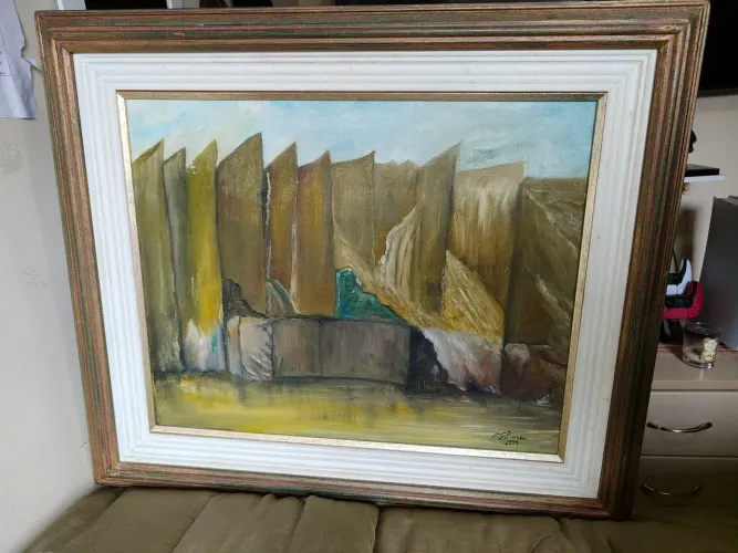 Pintura óleo Original D.G.Barra 1999