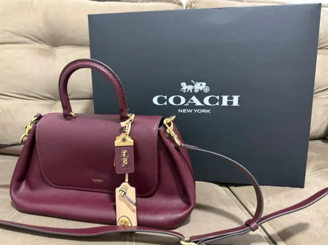 Bolsa Coach New York Rogue Slouchy Top Handle