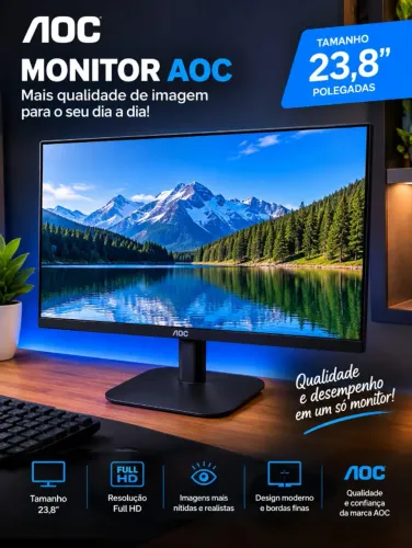 Monitor Gamer Full HD Aoc 24 Pol