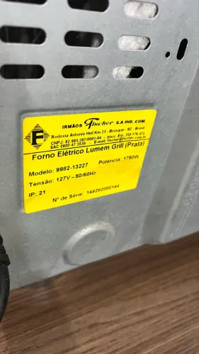 Forno Elétrico Fischer 44L