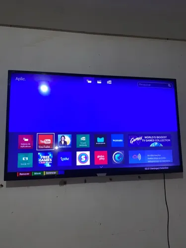 Vendo SMART TV 50 POLEGADAS, FUNCIONANDO TUDO PERFEITAMENTE