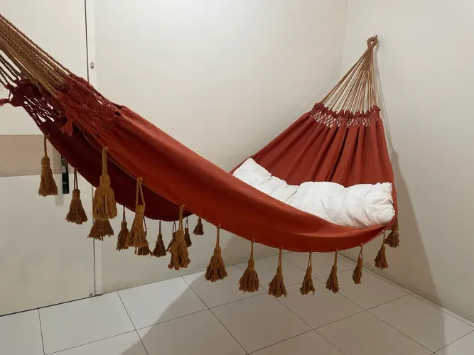 Rede casal Pompom . Entrega grátis Fortaleza 