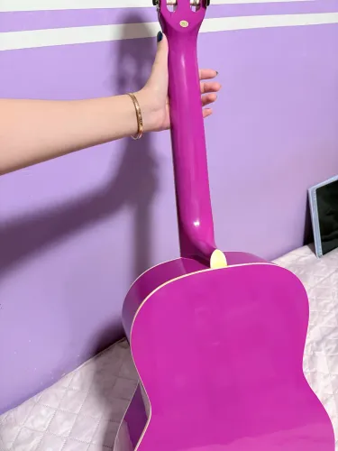 Violão rosa ac 39