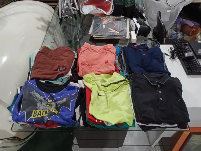 Lote 30 Camisetas Masculinas