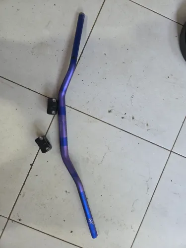 Guidão Fat Bar Atrox Azul