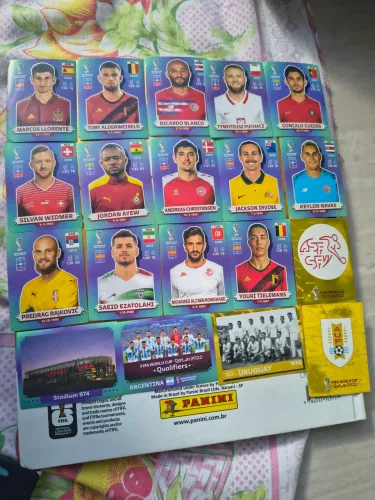 Figurinhas da Copa 2022