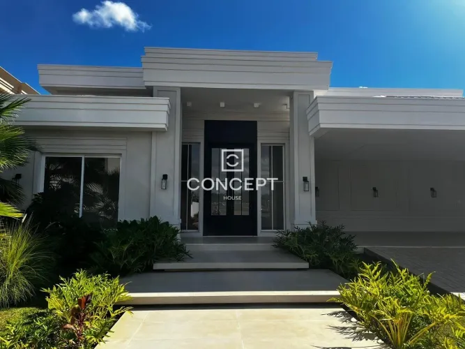 Casa neoclassica 4 suites piscina gourmet 394m2 Supremo Italia Cuiaba alto padrao luxo