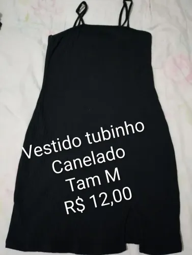 Vestido malha Tubinho 