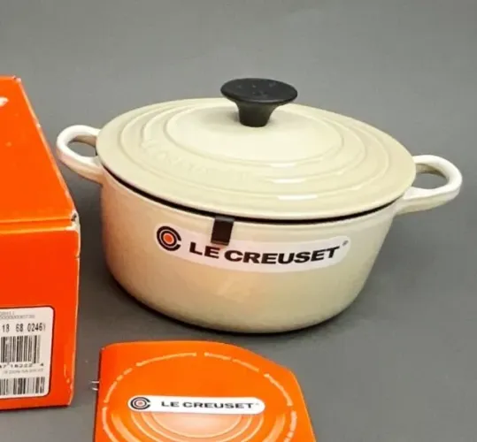 Raridade!!! Panela Amêndoa Le Creuset