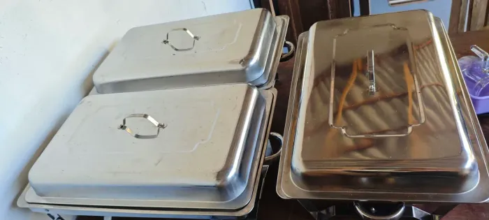 3 réchauds completo por 400 reais