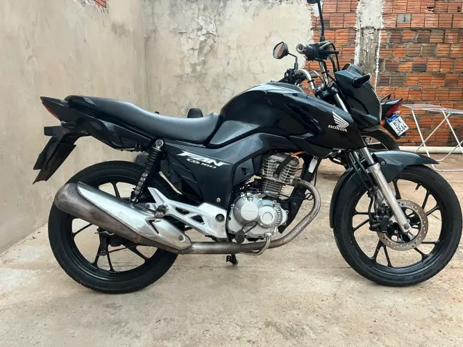 Fan 160 11.500 detalhes de uso diário  2 pneu novo transmissão nova óleo novo