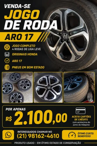 Jogo de rodas HRV