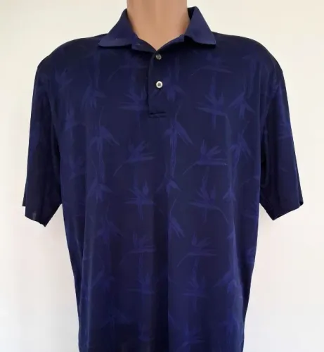 camisa manga curta roundtree&yorke performance xl poliester Importada dos EUA