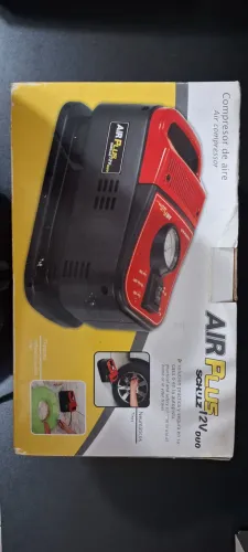 Compressor de ar SCHULZ 127V AIR PLUS 12v DUO