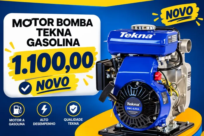 motobomba a gasolina Tekna