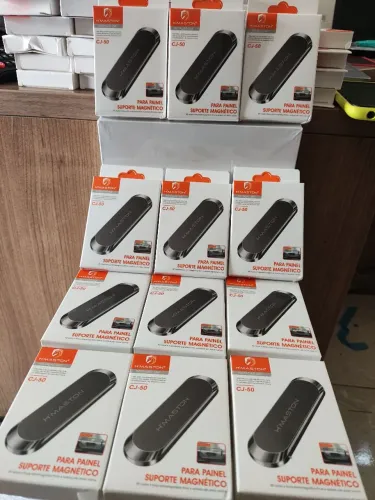 Suporte Veicular Magnético H'maston Para Celular 360° Universa Atacado e varejol