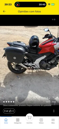 Suporte malas laterais Givi NC 750